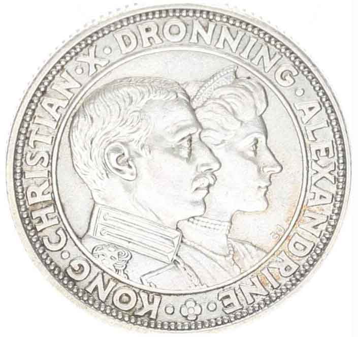 Alexandrine von Danemark Silberhochzeit a